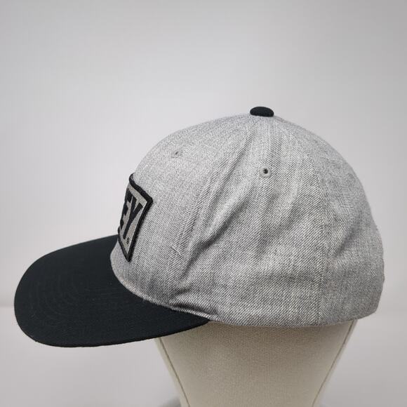 Obey Patch Snapback Hat Gray One Size Colorblock Adjustable Vent Holes - Picture 3 of 9